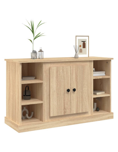 Credenza Rovere Sonoma 100x35,5x60 cm in Legno Multistrato