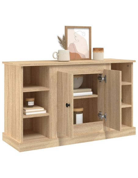 Credenza Rovere Sonoma 100x35,5x60 cm in Legno Multistrato