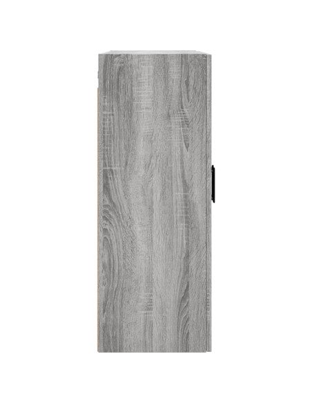 Mobili a Parete 2 pz Grigio Sonoma 69,5x34x90 cm