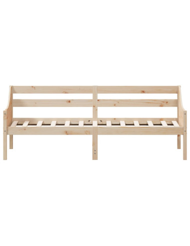 Dormeuse 80x200 cm in Legno Massello di Pino