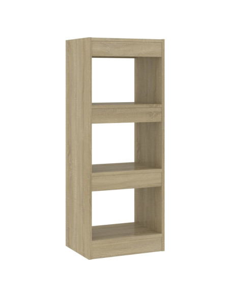 Libreria/Divisorio Rovere Sonoma 40x30x103 cm in Truciolato