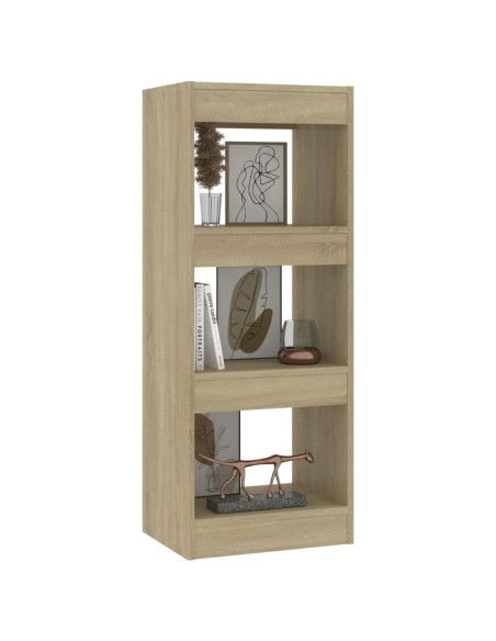 Libreria/Divisorio Rovere Sonoma 40x30x103 cm in Truciolato