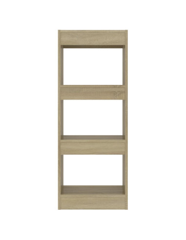 Libreria/Divisorio Rovere Sonoma 40x30x103 cm in Truciolato