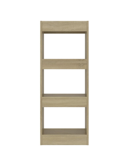 Libreria/Divisorio Rovere Sonoma 40x30x103 cm in Truciolato