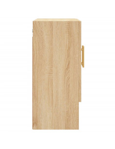 Armadietto a Muro Rovere Sonoma 60x31x70 cm Legno Multistrato
