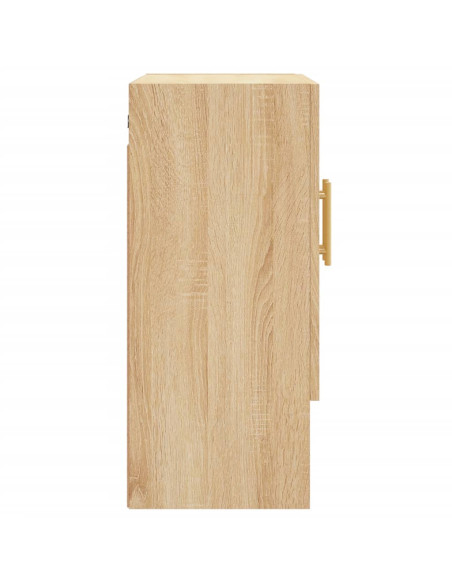 Armadietto a Muro Rovere Sonoma 60x31x70 cm Legno Multistrato