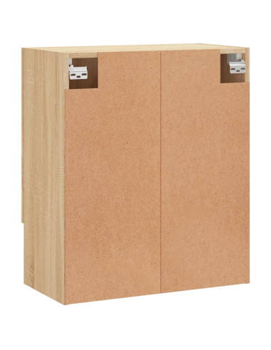 Armadietto a Muro Rovere Sonoma 60x31x70 cm Legno Multistrato