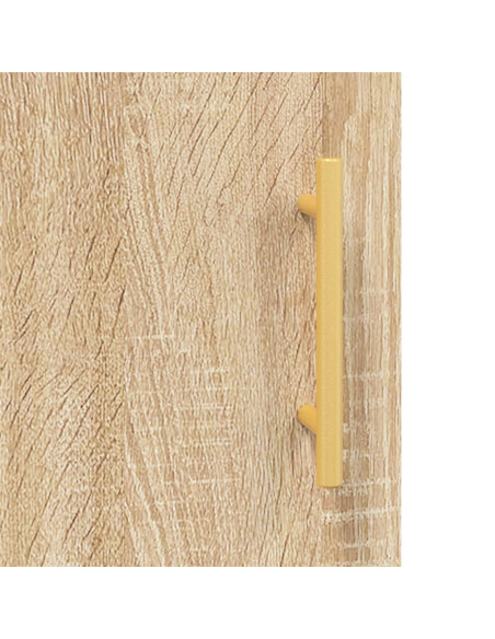 Armadietto a Muro Rovere Sonoma 60x31x70 cm Legno Multistrato