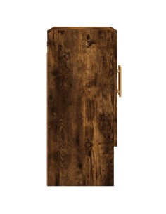 Armadietto a Muro Rovere Fumo 60x31x70 cm in Legno Multistrato