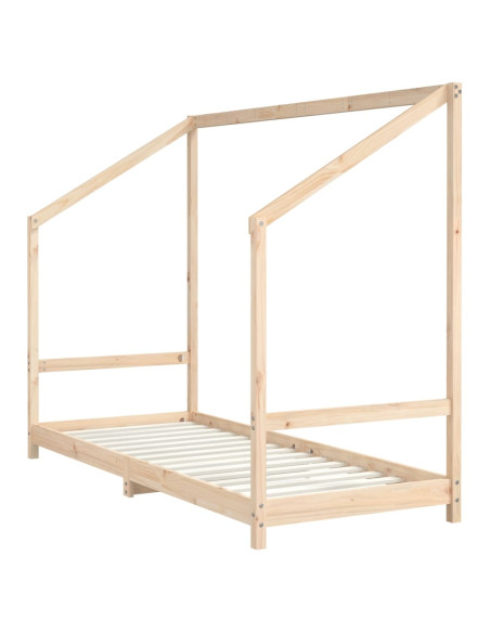 Giroletto per Bambini 2x(80x200) cm in Legno Massello di Pino