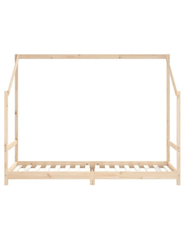 Giroletto per Bambini 2x(80x200) cm in Legno Massello di Pino