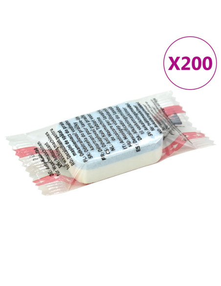 Detergente in Pastiglie Lavatrice 200 pz Anticalcare e Sporco