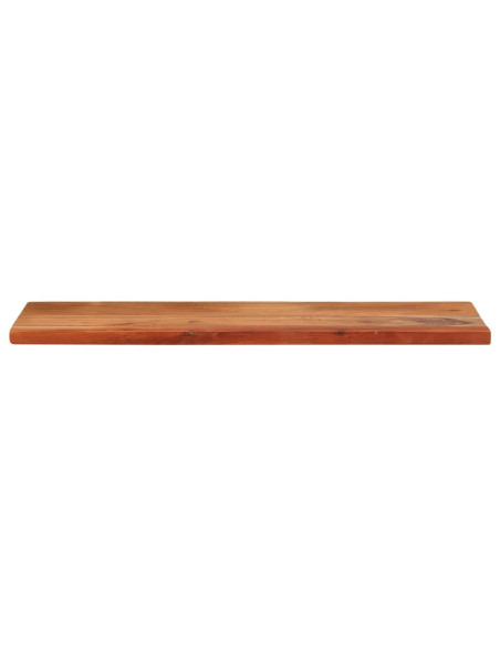 Piano per Tavolo 70x30x2,5cm Rettangolare Legno Massello Acacia