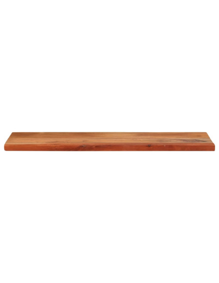 Piano per Tavolo 70x40x2,5cm Rettangolare Legno Massello Acacia