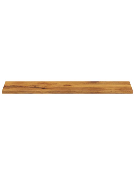 Piano per Tavolo 100x40x2,5cm Rettangolare Legno Massello Mango