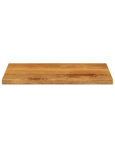 Piano per Tavolo 40x30x2,5 cm Rettangolare Legno Massello Mango