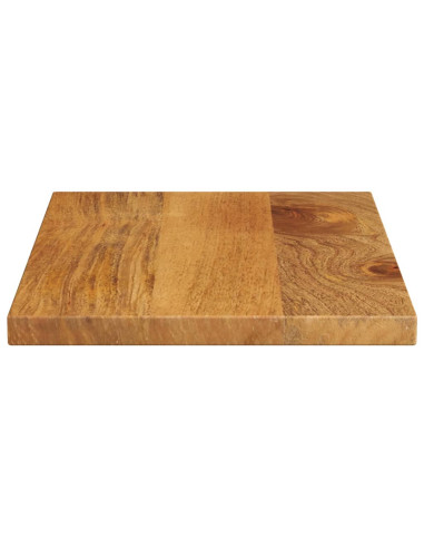 Piano per Tavolo 60x30x2,5 cm Rettangolare Legno Massello Mango