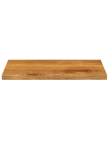 Piano per Tavolo 60x40x2,5 cm Rettangolare Legno Massello Mango