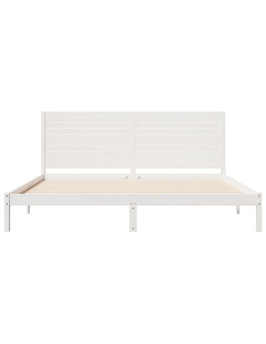 Giroletto Extra Lungo senza Materasso Bianco 180x220cm Massello