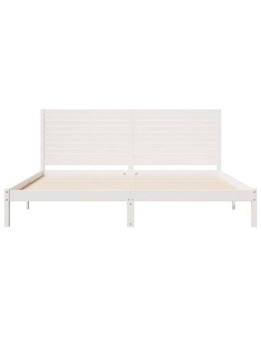 Giroletto Extra Lungo senza Materasso Bianco 200x220cm Massello