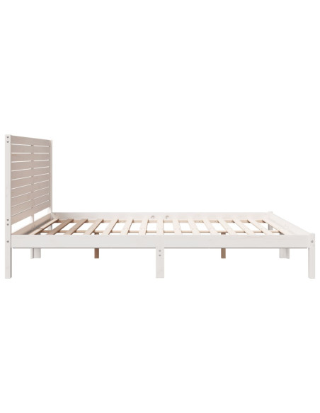 Giroletto Extra Lungo senza Materasso Bianco 200x220cm Massello