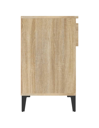 Scarpiera Rovere Sonoma 102x36x60 cm in Legno Multistrato