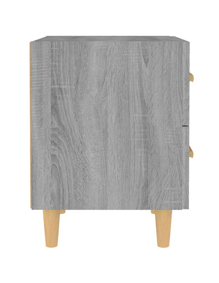 Comodino Grigio Sonoma 40x35x47,5 cm