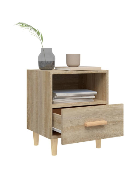 Comodino Rovere Sonoma 40x35x47 cm