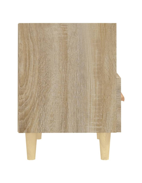 Comodino Rovere Sonoma 40x35x47 cm