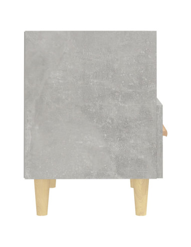 Comodino Grigio Cemento 40x35x47 cm