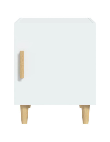 Comodino Bianco in Legno Multistrato