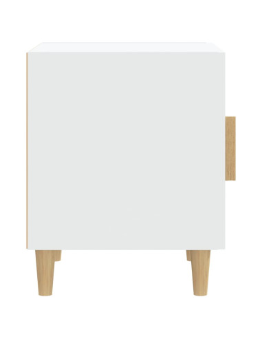 Comodino Bianco in Legno Multistrato