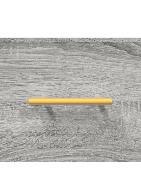 Comodino Grigio Sonoma 40x35x47,5 cm in Legno Multistrato