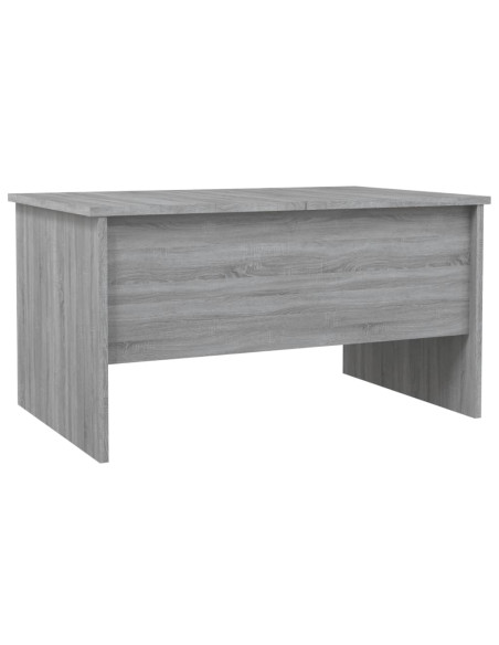 Tavolino Salotto Grigio Sonoma 80x50x42,5 cm Legno Multistrato