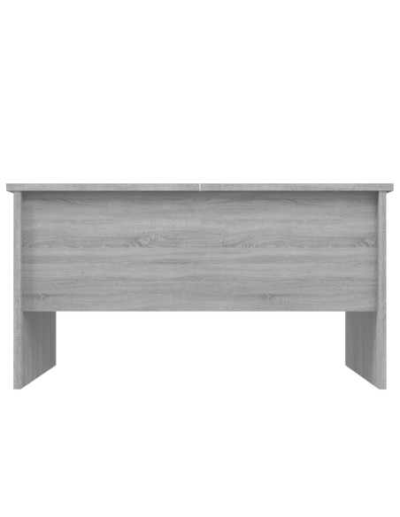 Tavolino Salotto Grigio Sonoma 80x50x42,5 cm Legno Multistrato