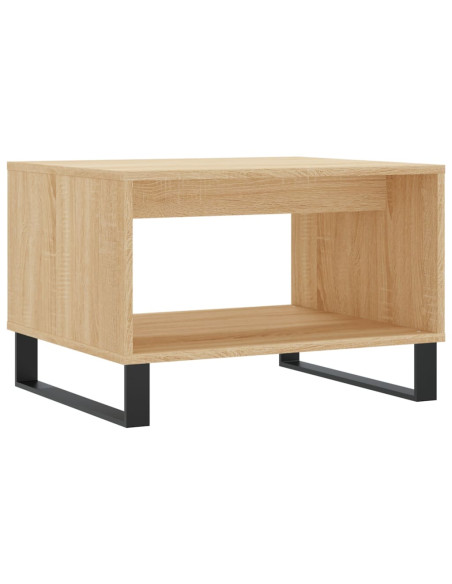 Tavolino da Salotto Rovere Sonoma 60x50x40 cm Legno Multistrato