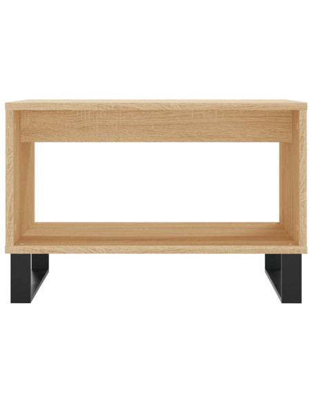 Tavolino da Salotto Rovere Sonoma 60x50x40 cm Legno Multistrato