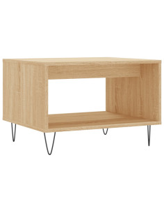 Tavolino da Salotto Rovere Sonoma 60x50x40 cm Legno Multistrato