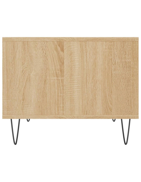 Tavolino da Salotto Rovere Sonoma 60x50x40 cm Legno Multistrato