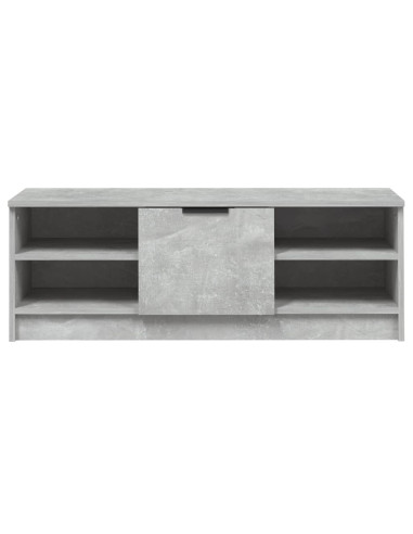 Mobile Porta TV Grigio Cemento 102x35,5x36,5 Legno Multistrato