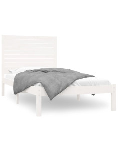 Giroletto Bianco in Legno Massello 90x200 cm