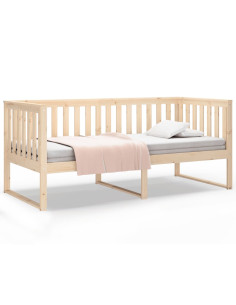 Dormeuse 90x190 cm in Legno Massello di Pino