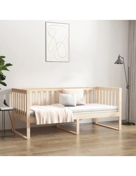 Dormeuse 90x190 cm in Legno Massello di Pino