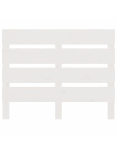 Giroletto Bianco 90x190 cm Single in Legno Massello di Pino