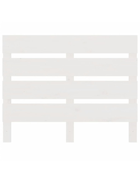 Giroletto Bianco 90x190 cm Single in Legno Massello di Pino