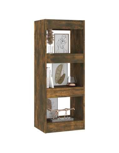 Libreria/Divisorio Rovere Fumo 40x30x103 cm in Truciolato