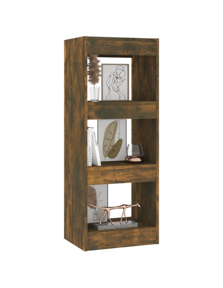 Libreria/Divisorio Rovere Fumo 40x30x103 cm in Truciolato