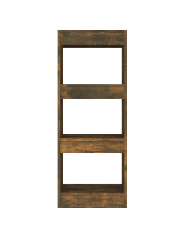 Libreria/Divisorio Rovere Fumo 40x30x103 cm in Truciolato