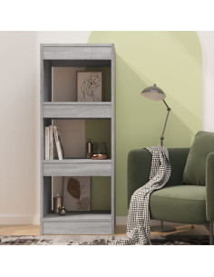 Libreria/Divisorio Grigio Sonoma 40x30x103 cm in Truciolato 2