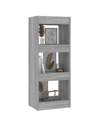 Libreria/Divisorio Grigio Sonoma 40x30x103 cm in Truciolato